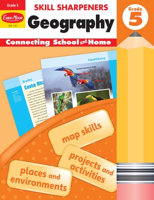 Skill Sharpeners: Geography, Grade 5 Workbook - Evan-Moor Educational Publishers