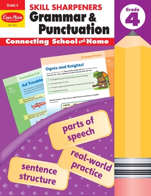 Skill Sharpeners: Grammar & Punctuation, Grade 4 Workbook - Evan-Moor Educational Publishers