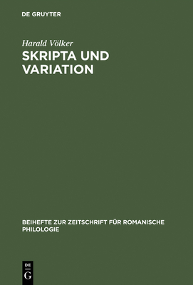 Skripta und Variation - Vlker, Harald