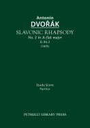 Slavonic Rhapsody in A-flat major, B.86.3: Study score