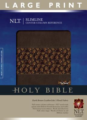 Slimline Center Column Reference Bible-NLT-Large Print - Tyndale House Publishers (Creator)