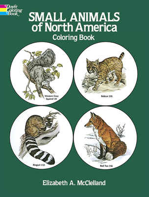 Small Animals of North America Coloring Book - McClelland, Elizabeth Anne