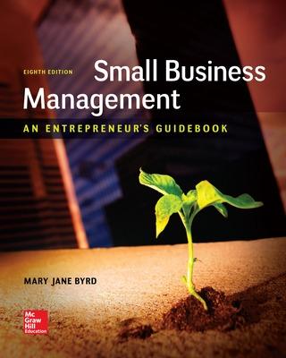 Small Business Management: An Entrepreneur's Guidebook - Byrd, Mary Jane, and Megginson, Leon