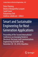 Smart and Sustainable Engineering for Next Generation Applications: Proceeding of the Second International Conference on Emerging Trends in Electrical, Electronic and Communications Engineering (Elecom 2018), November 28-30, 2018, Mauritius