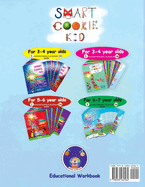 Smart Cookie Kid For 4-5 Year Olds Educational Development Workbook 16: Attention and Concentration Visual Memory Multiple Intelligences Motor Skills