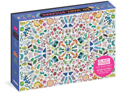 So. Many. Stickers. 1,000-Piece Puzzle: A Puzzle for Sticker Lovers: Includes 100 Stickers to Make Your Own Sticker Art