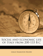 Social and Economic Life of Italy from 200-133 B.C