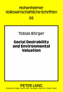 Social Desirability and Environmental Valuation