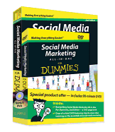 Social Media Marketing All-in-One For Dummies Book + DVD Bundle