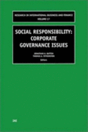 Social Responsibility: Corporate Governance Issues - Batten, Jonathan