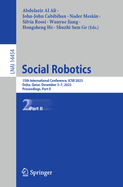 Social Robotics: 15th International Conference, ICSR 2023, Doha, Qatar, December 3-7, 2023, Proceedings, Part II