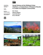 Social Science at the Wildland-Urban Interface: A Compendium of Research Results to Create Fire-Adapted Communities