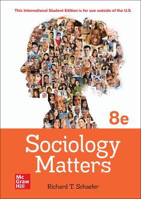 Sociology in Matters ISE - Schaefer, Richard T.