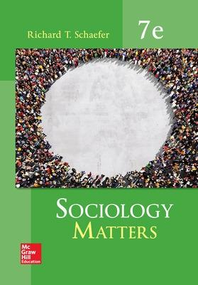 Sociology Matters - Schaefer, Richard T