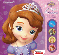 Sofia the First, A Real Princess: Lift-a-Flap Sound Book