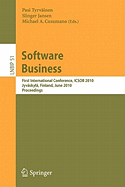 Software Business: First International Conference, Icsob 2010, Jyvaskyla, Finland, June 21-23, 2010, Proceedings