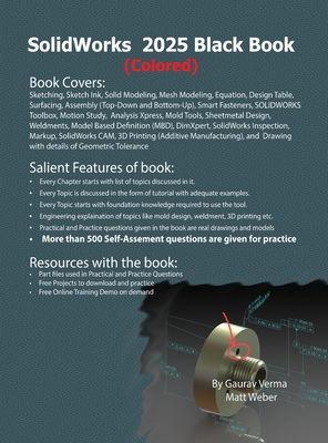 SolidWorks 2025 Black Book: (Colored) - Verma, Gaurav, and Weber, Matt