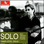 Solo: Bach, Telemann, Schubert, Piazzolla