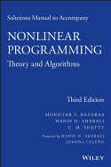 Solutions Manual to accompany Nonlinear Programming: Theory and Algorithms