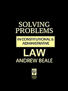 Solving Problems in Constitutional Law