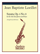 Sonata Op. 4 No. 9: Alto Sax