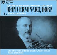 Sonatas by Beethoven, Hindemith and Heiden - John Cerminaro (horn); Zita Carno (piano)