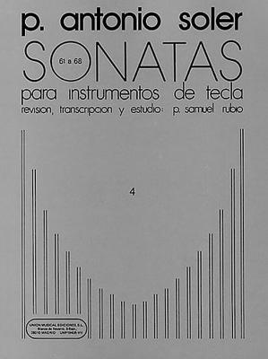 Sonatas Volume Four - Soler, Padre Antonio (Composer)