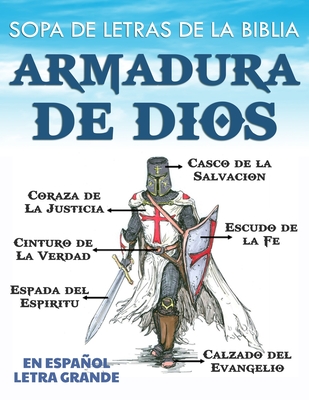 Sopa de Letras de la Biblia en Espaol Letra Grande: Armadura de Dios - God's Word, Meditate On