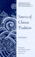 Sources of Chinese Tradition: Volume 2