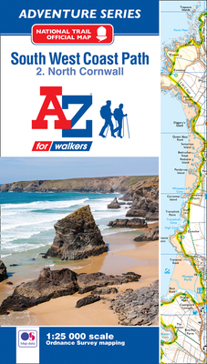 South West Coast Path North Cornwall A-Z Adventure Atlas - Geographers' A-Z Map Co Ltd