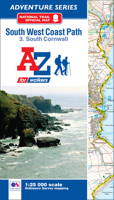South West Coast Path South Cornwall A-Z Adventure Atlas - Geographers' A-Z Map Co Ltd
