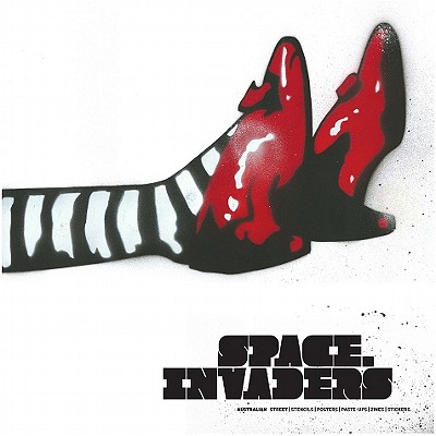 Space Invaders: Australian Street / Stencils / Posters / Pasteups / Zines / Stickers - Babington, Jaklyn (Editor)