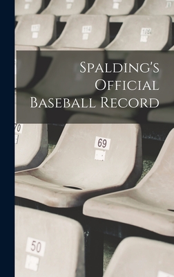 Spalding's Official Baseball Record - Anonymous