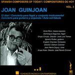 Spanish Composers of Today, Vol. 3: Joan Guinjoan
