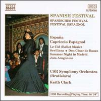 Spanish Festival - Czecho-Slovak Radio Symphony Orchestra; Keith Clark (conductor)