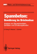 Spannbeton: Bewhrung Im Brckenbau: Analyse Von Bauwerksdaten, Schden Und Erhaltungskosten