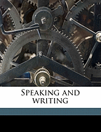 Speaking and Writing