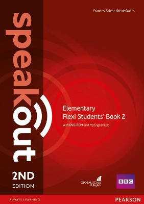 Speakout Elementary 2nd Edition Flexi Students' Book 2 with MyEnglishLab Pack - Eales, Frances, and Oakes, Steve