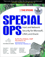 Special Ops: Host and Network Security for Microsoft, Unix, and Oracle