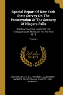 Special Report Of New York State Survey On The Preservation Of The Scenery Of Niagara Falls: And Fourth Annual Report On The Triangulation Of The State. For The Year 1879; Volume 4