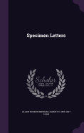 Specimen Letters