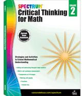 Spectrum Critical Thinking for Math, Grade 2: Volume 44