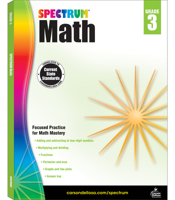 Spectrum Math Workbook, Grade 3: Volume 4 - Spectrum (Compiled by)