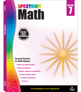 Spectrum Math Workbook, Grade 7: Volume 48