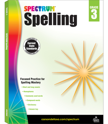 Spectrum Spelling, Grade 3 - Spectrum (Compiled by)