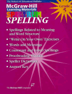 Spectrum Spelling Workbook Grade 5