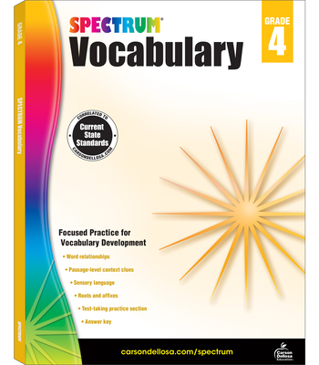 Spectrum Vocabulary, Grade 4 - Spectrum (Compiled by)