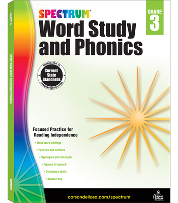 Spectrum Word Study and Phonics, Grade 3: Volume 82 - Spectrum (Compiled by)