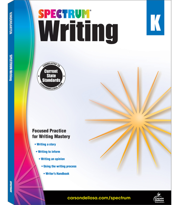 Spectrum Writing, Grade K: Volume 34 - Spectrum (Compiled by)