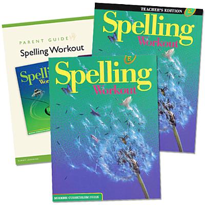 Spelling Workout Homeschool Bundle Level E Copyright 2002 - Modern Curriculum Press (Creator)